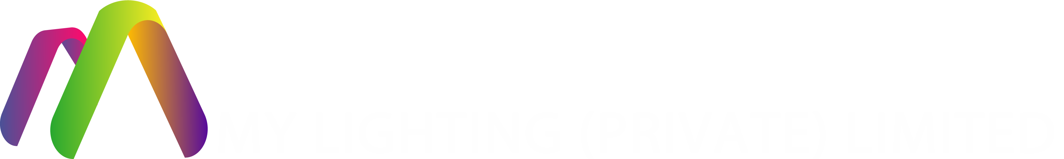 My Lighting - Logo White